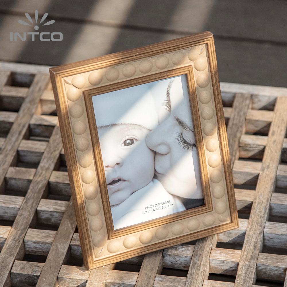 classic beaded photo frame for home decoration